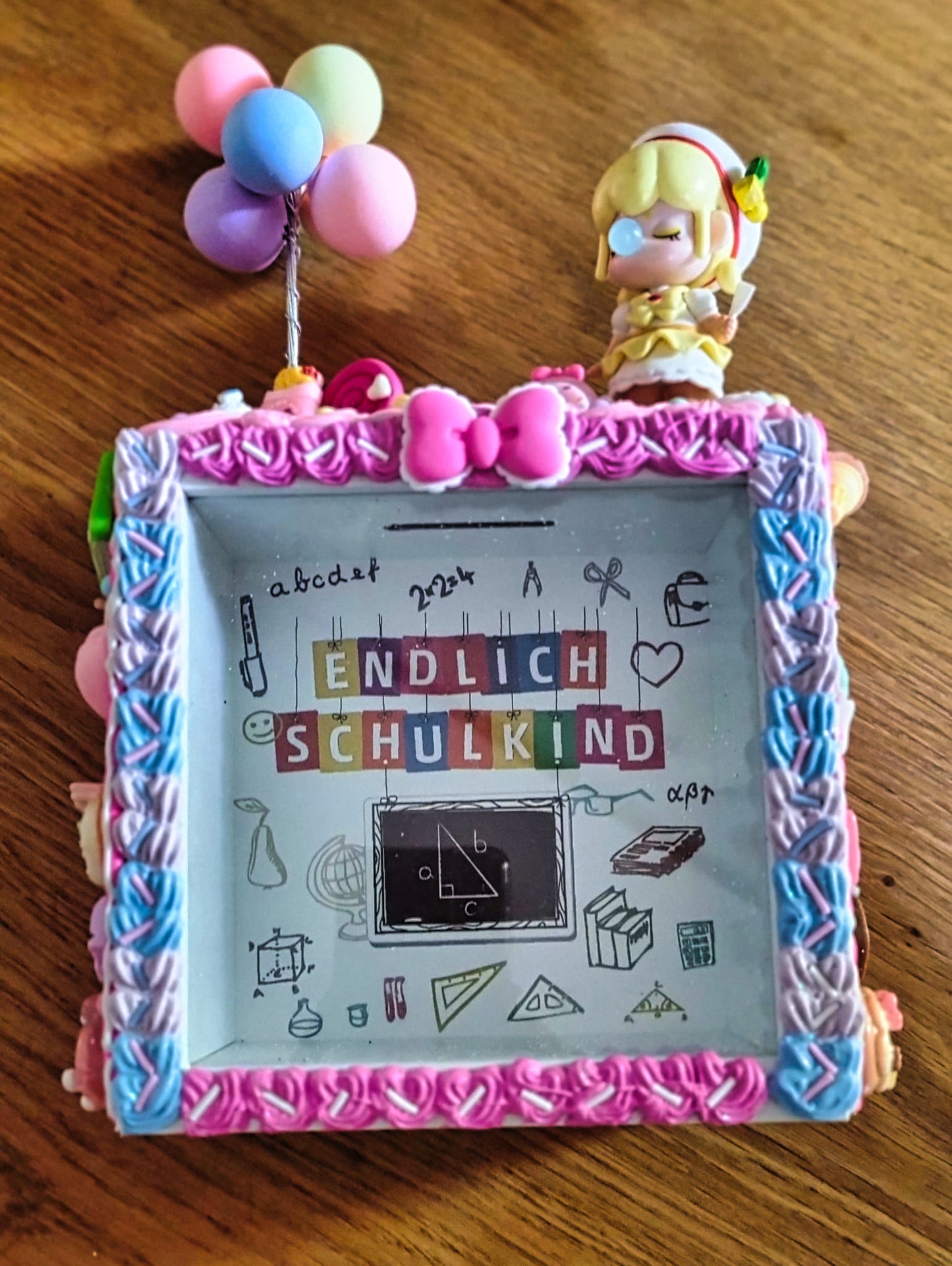 Personalisierte Spardose mit Creamglue