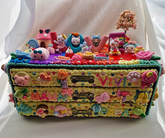 Decoden Schmuckkästchen / Kosmetikbox