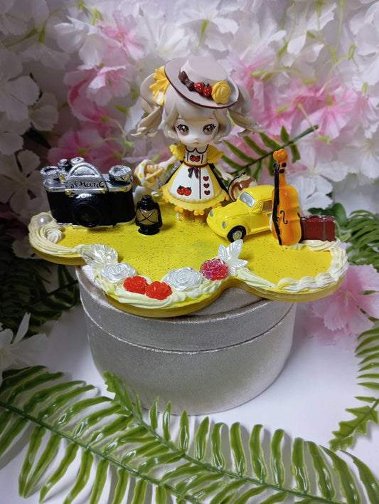 Personalisierte Handyplatte mit Creamglue