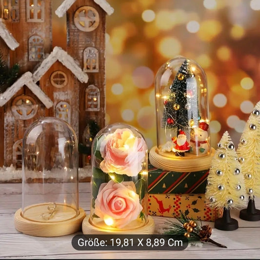 Personalisierte Glasdisplaykuppel